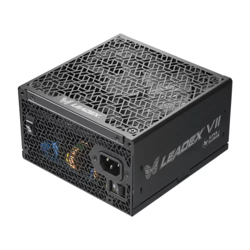 Блок питания 1000 Ватт/ Super Flower Power Supply Leadex VII, 1000W, ATX 3.0, 140mm, 12xSATA, 4xPCI-E(6+2), 1x12VHPWR, APFC, 80+ GOLD, Full Modular (SF-1000F14XG)