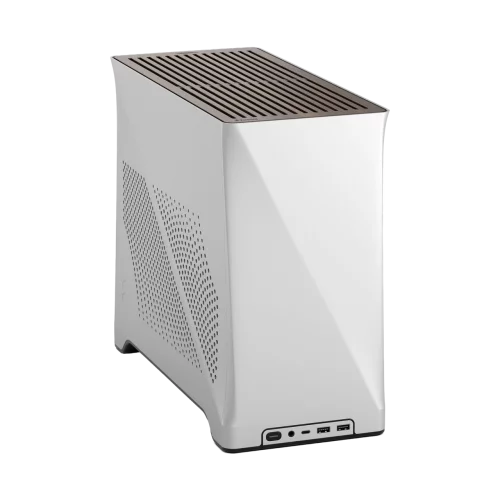 Корпус ПК без блока питания/ Case Fractal Design Era 2, SFF, 2x120mm, 2xUSB-A 3.0 + 1xUSB 3.2 Type-C, SFX PSU Support, mITX Silver (FD-C-ERA2N-01)