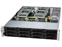 Supermicro SYS-621C-TN12R/ 2x4410Y/ 4x64Gb/ 1x1,92Tb NVMe/ 2x10Gb SFP+/ SFT-DCMS-SINGLE/ 4th config (SYS-621C-TN12R.)