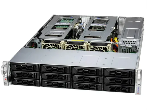 Supermicro SYS-621C-TN12R/ 2x4410Y/ 4x64Gb/ 1x1,92Tb NVMe/ 2x10Gb SFP+/ SFT-DCMS-SINGLE/ 4th config (SYS-621C-TN12R.)