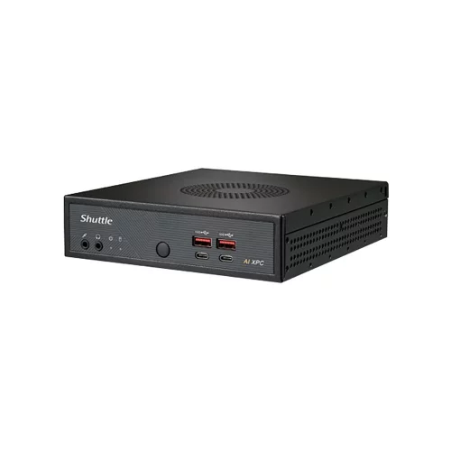 Мини ПК Shuttle NT10H, Intel Ultra5 125H, 2 x DDR5 SODIMM, no SSD, 120w PSU, VESA (77R-NT10H-001-SHU04-MDG) фото 4