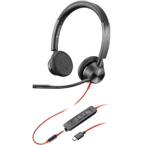 Гарнитура проводная/ Blackwire 3320, BW3320-M USB-A