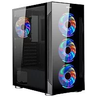 Ginzzu CL280 FAN 12CM RGB*4 USB3.0 Window