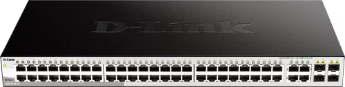 Коммутатор/ DGS-1210-52/FL Managed L2 Switch 48x1000Base-T, 4xCombo 1000Base-T/SFP, Surge 6KV, CLI (DGS-1210-52/FL2A)