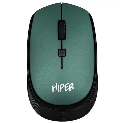 Мышь HIPER беспроводная HOMW-084 {1600dpi, зеленый, USB, 4кнп}
