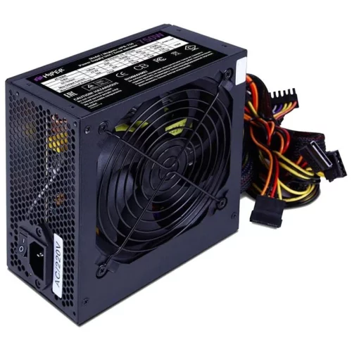 блок питания для Компьютер 750 Ватт/ Power Supply HIPER MULTI HPB-750 (ATX 2.31, 750W, Active PFC, 80Plus BRONZE, 120mm fan, Black) BOX