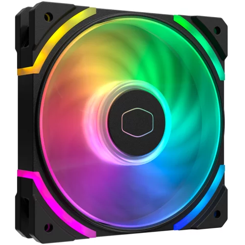 Кулер для корпуса 1 Ватт/ Cooler Master SF120M ARGB Fan (4-Pin PWM), 120mm
