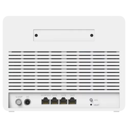Маршрутизатор/ AC1200 Wi-Fi 4G LTE Cat.4 Router, AC1200 Wi-Fi, build-in 4G LTE modem, 4 10/ 100M RJ45 Ports, Nano SIM Slot, 300Mbps at 2.4GHz + 867Mbps at 5GHz, Internal antennas, PPTP/ L2TP/ OpenVPN (LT500E)