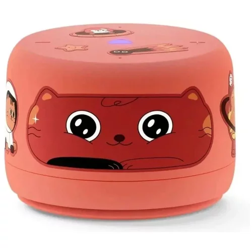 Умная колонка Яндекс Станция Лайт 2 с Алисой, без часов, 6 Вт, коралловый, YNDX-00028ORG