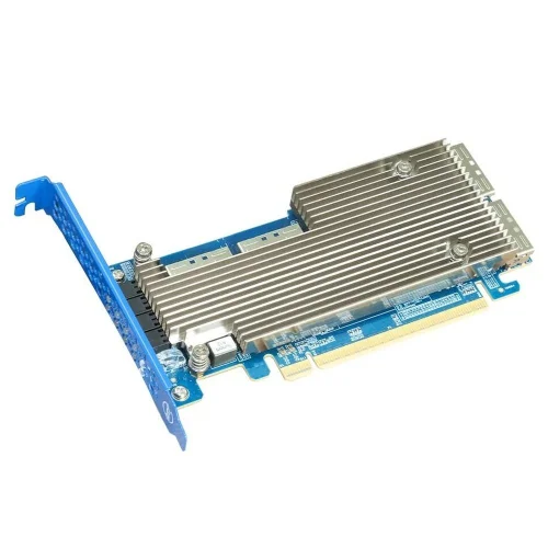 RAID-контроллер HighPoint Rocket 7628A, PCIe 5.0 x16, Ports: 4x MCIO x8, LP, RAID 0,1,10 (R7628A-41C1010)