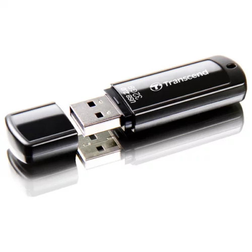 Флеш-накопитель/ Transcend 32GB JetFlash 350 (Black) USB 2.0 (TS32GJF350) фото 2