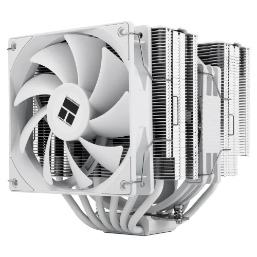 Thermalright Кулер Peerless Assassin 140 Digital White LGA115X/1200/1700/1851/2011/2066 (1x120mm + 1x140mm PWM Fan, медное основание, 6 тепл. трубок 6мм) / TRPA140DW