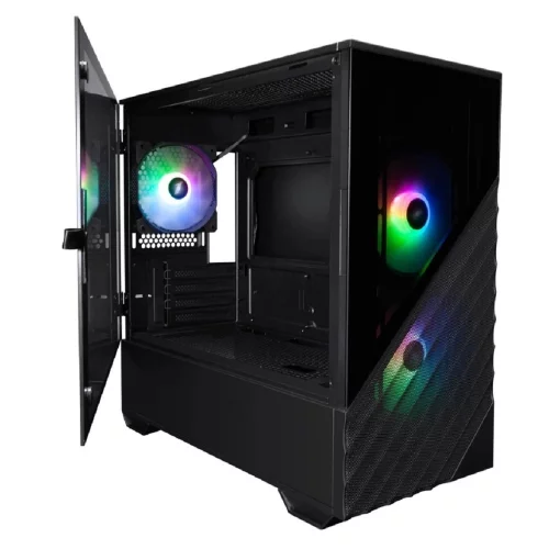 1STPLAYER DK D7 ARGB Black / mATX / 3x120mm ARGB fans / D7-BK-3F7 фото 2