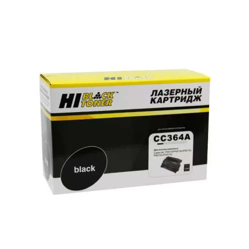 Картридж Hi-Black HB-CC364A, черный, 10000 страниц, для HP LJ P4014/ P4015/ P4515 (12001205)