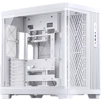 Корпус без блока питания/ Case JONSBO TK-4, Midi-Tower, TG, no fan, 2xUSB-A 3.0 + 1xUSB-C 3.2, ATX, mATX, mITX White (TK-4 WHITE)
