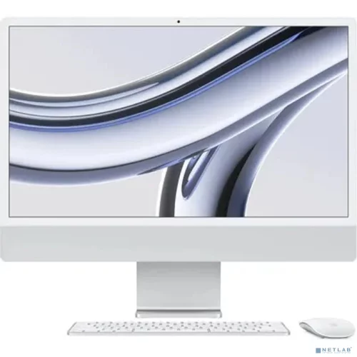 Моноблок Apple iMac 24 2023 [Z19D001G4] Silver 24
