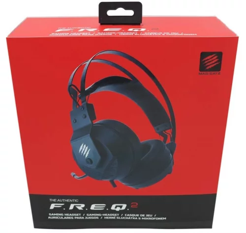 Игровые наушники Mad Catz F.R.E.Q. 2 чёрные, 40 мм неодимовые магниты, 32 Ом, 20 ~ 20000 Гц, микрофон (AF13C1INBL000-0) фото 8