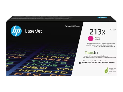 Тонер-картридж/ HP 213X Magenta High Yield Original LaserJet Toner Cartridge (W2133X)