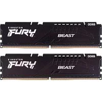 Модуль памяти Kingston 32GB DDR5 5200 DIMM FURY Beast Black Gaming Memory KF552C40BBK2-32WP Non-ECC, CL40, 1.25V, kit 2*16gb