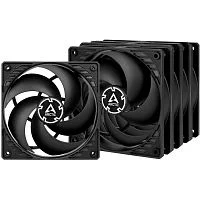 Вентилятор Arctic Cooling Вентилятор корпусной ARCTIC P12 PWM PST Value pack (black/ black) (5pc) (ACFAN00137A) (701624) {12}