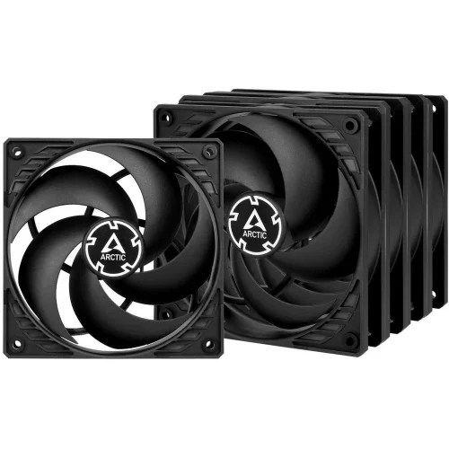 Вентилятор Arctic Cooling Вентилятор корпусной ARCTIC P12 PWM PST Value pack (black/ black) (5pc) (ACFAN00137A) (701624) {12}