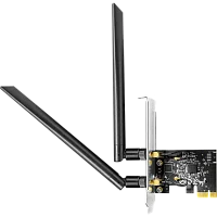 Адаптер Wi-Fi/ AC1300 Dual Band Wi-Fi PCIe Adapter, 867Mbps at 5GHz + 400Mbps at 2.4GHz,2 5dBi Antennas, Dual Brackets, Windows 10/ 8.1/ 8/ 7 (WE1300)