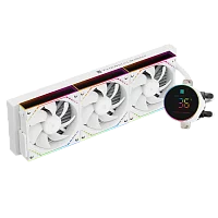 Система жидкостного охлаждения/ Water Cooling System Thermalright Frozen Magic 360 Digital V2 (360mm, LED temp., White, ARGB/ Fans: 3x120mm, 68.9CFM, 28.2dBA, 2000RPM/ Pump height 54.4mm, Rad thicknes (F-MAGIC-DIGITAL-WH-360-ARGB-V2)