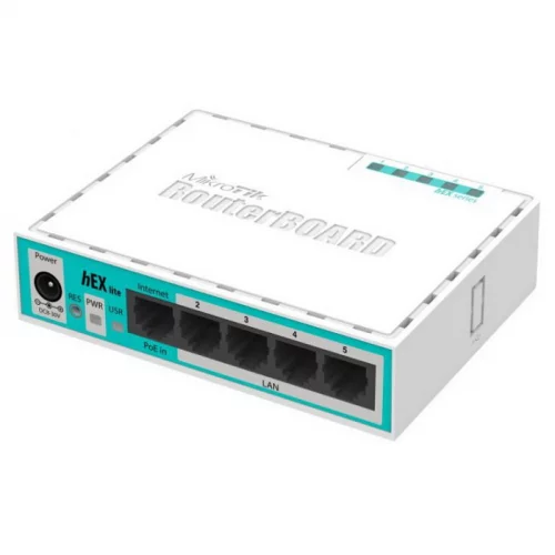 Маршрутизатор Mikrotik hEX lite RB750r2 (RB750R2)