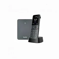 YEALINK W73P DECT-трубка (база W70B + трубка W73H) до 10 SIP - аккаунтов, до 10 трубок на базу, до 20 одноврем. Вызовов (W73P#NTL)