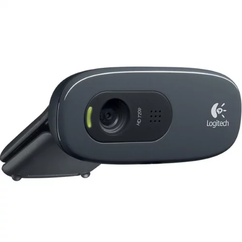 Веб-камера/ Logitech HD Webcam C270, USB 2.0, 1280*720, 3Mpix foto, Mic, Black (960-001063) фото 4