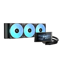 Система водяного охлаждения DEEPCOOL LT360 VISION ARGB LGA1851/1700/1200/115X/AM5/AM4 (6шт/кор,TDP 300W, ARGB Lighting, Anti-Leak edition, PWM, TRIPLE FAN) BOX