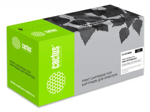 Картридж лазерный Cactus CS-CE740-WT черный (7000стр.) для HP LJ Pro CP5220/CP5221/CP5223 без чипа
