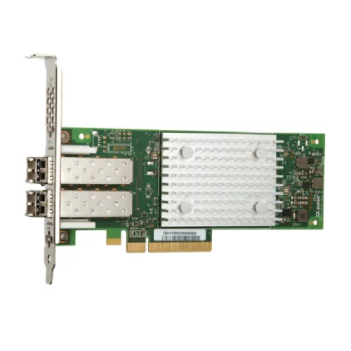 Сетевой адаптер Qlogic QLE2742-SR (BK3210407-01 F) 32Gb/ s FC HBA, 2-port, PCIe v3.0 x8, LC SR MMF, В комплекте две планки (LP + FH) (QLE2742-SR / BK3210407-01 F (BROWNBOX))