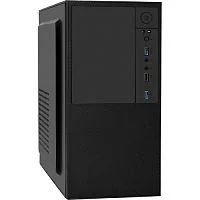 Exegate EX297994RUS Корпус Minitower BAA-308U2 (mATX, без БП, 1*USB+2*USB3.0, HD Audio, черный)