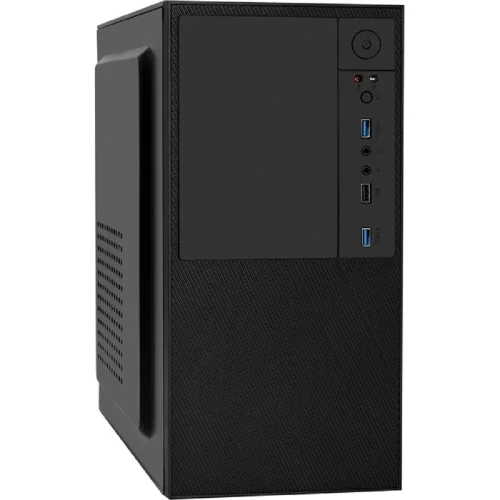 Exegate EX297994RUS Корпус Minitower BAA-308U2 (mATX, без БП, 1*USB+2*USB3.0, HD Audio, черный)