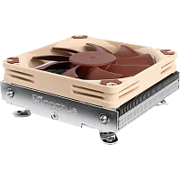 Кулер для процессора/ CPU Cooler Noctua NH-L9i-17xx (59W, 4-pin PWM, 37mm, Al/Cu, 2x6mm, 1x92x92x14mm, 33.84CFM, 23.6dBA, 2500RPM, S: 1851/1700, Beige/Brown)
