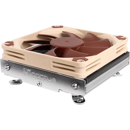 Кулер для процессора/ CPU Cooler Noctua NH-L9i-17xx (59W, 4-pin PWM, 37mm, Al/Cu, 2x6mm, 1x92x92x14mm, 33.84CFM, 23.6dBA, 2500RPM, S: 1851/1700, Beige/Brown)