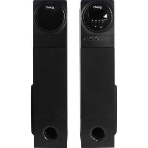 Dialog Progressive AP-2300 BLACK - акустические колонки 2.0, 2*40W RMS, Bluetooth, FM+USB+SD reader
