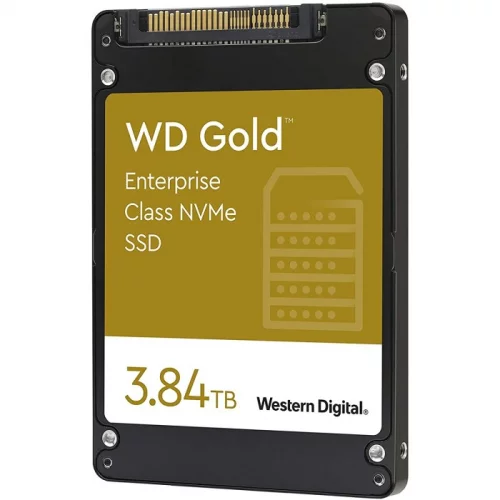 SSD-накопитель WD Gold 3.8 TB NVMe SSD (WDS384T1D0D)
