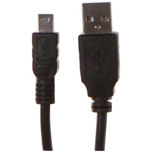 Кабель 1.0m USB AM/mini, черный, 4PH-R90117