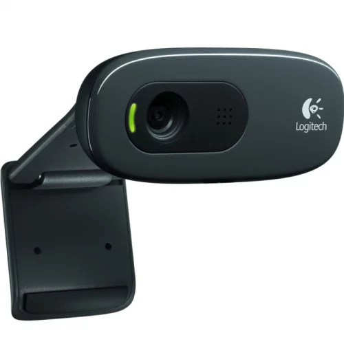 Веб-камера/ Logitech HD Webcam C270, USB 2.0, 1280*720, 3Mpix foto, Mic, Black (960-001063) фото 2