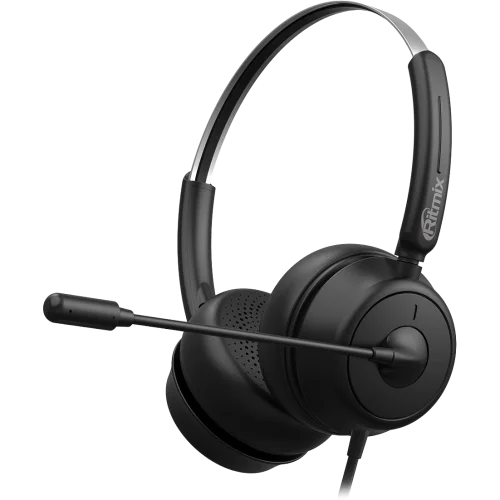 Гарнитура/ Гарнитура RITMIX RH-563USB Чёрная (2м) (4610121111538)