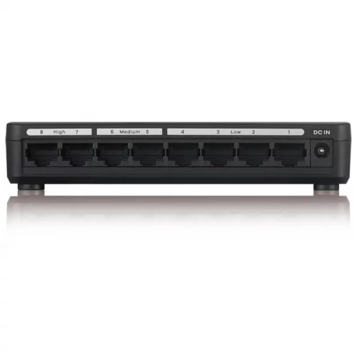 Коммутатор ZYXEL GS-108S V2 8x RJ-45 (GS-108SV2-EU0101F)