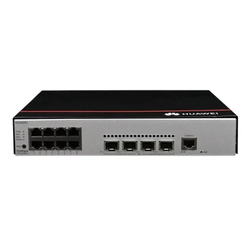 Коммутатор Huawei S5735-L8P4S-A-V2 (8*10/100/1000BASE-T ports, 4*GE SFP ports, PoE+, AC power), L-MLIC-S57L