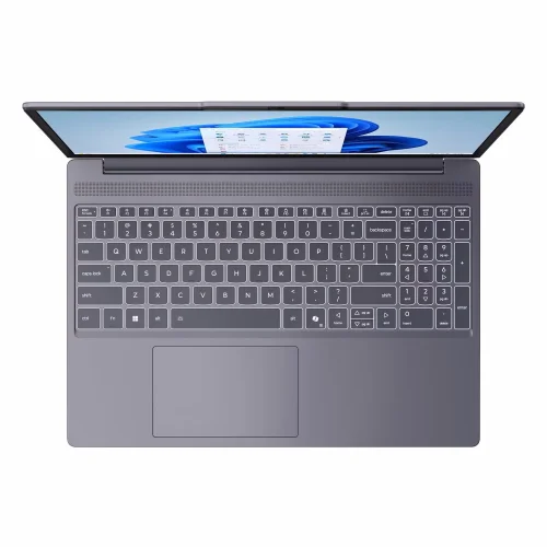 Ноутбук Lenovo IdeaPad Slim 3 15AHP10 grey 15.3 IPS WUXGA (AMD Ryzen 5 8540U/ 16Gb/ 512Gb SSD/ VGA int/ noOS) (83KA0015RK) фото 2