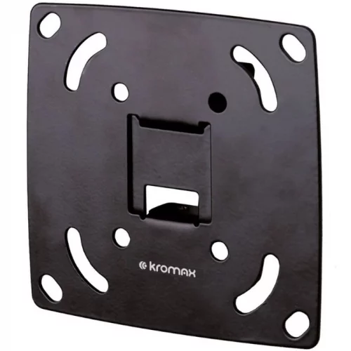 Кронштейн Kromax OPTIMA-100 черный для TV 10-28, настенный фиксированный, max VESA 100x100, от стены 23.5 мм (28001)