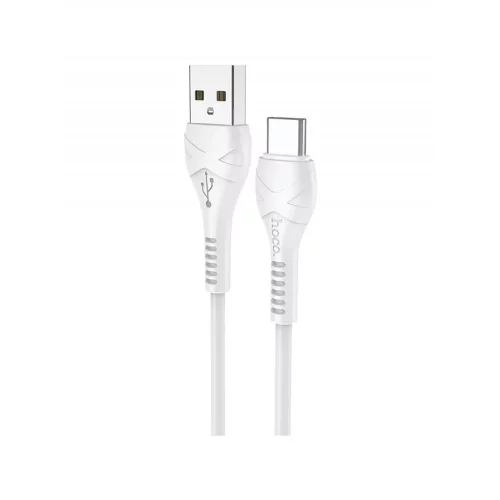 HOCO X37/ USB кабель Type-C/ 0.5m/ 2.4A/ White (HC-12364)