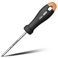 Крестовая отвертка "Home Series Gray" Deli HT1205C PH1x100мм Эксклюзивный дизайн, рукоятка из высококачественного софттач пластика