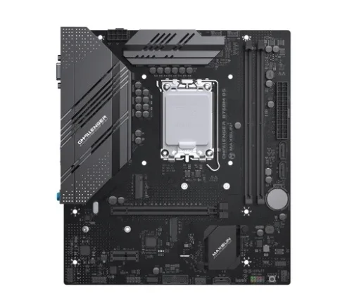 MS-Challenger B760M D5 WIFI (Socket 1700, mATX, 2*DDR5, VGA+ HDMI, 3*SATA3, 2*M.2, 1*PCIEx16/ 1*PCIEx1, 2*USB2.0, 4*USB 3.2, LAN 1*1G, Bluetooth, Wi-Fi 802.11ax, RTL)