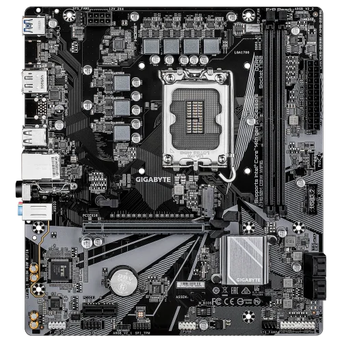 Материнская плата Gigabyte H610M D3W WIFI6 H610, LGA1700, 2*DDR5, 1*PCIEx16, 1*PCIEx1, 1*M.2, 1*TypeC, 3*USB3.2Gen1, 6*USB2.0, 4*SATA3.0, 1G, DP, HDMI, M-ATX, RTL фото 2